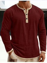 Colton | Casual Long Sleeve Button Summer Shirt