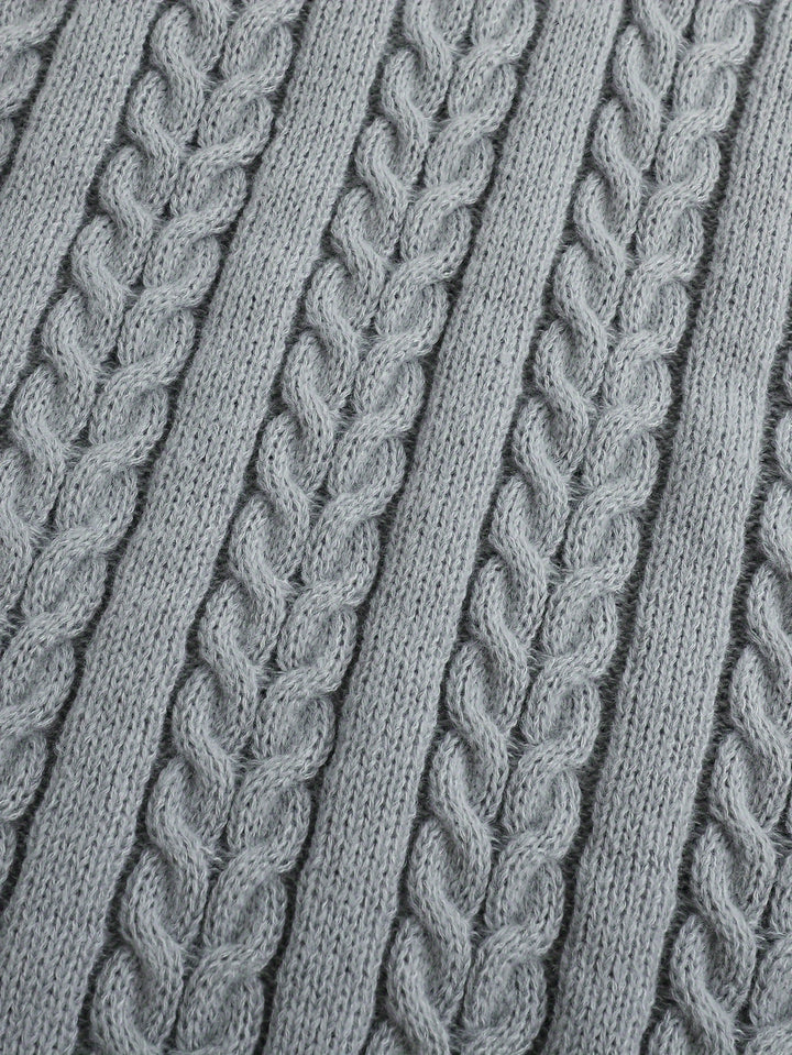 Lionel | Classic Cable-Knit Sweater Vest