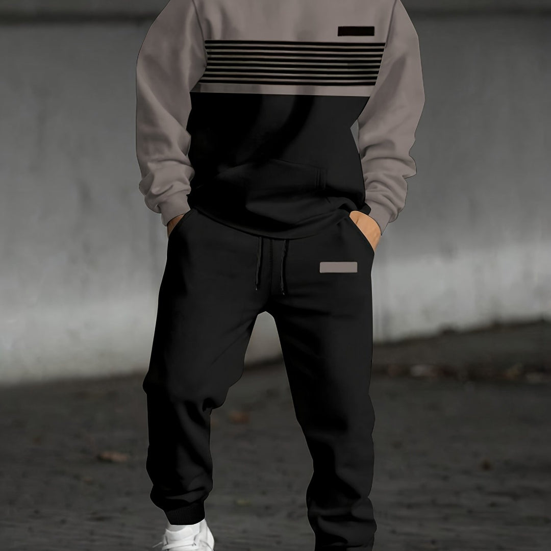 Colton | Colour-Block Two-Piece Set