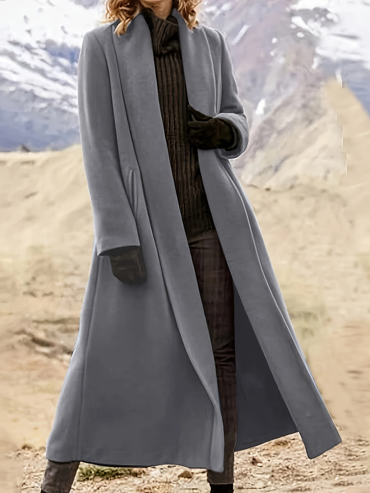 Gwendolyn | Draped Longline Coat