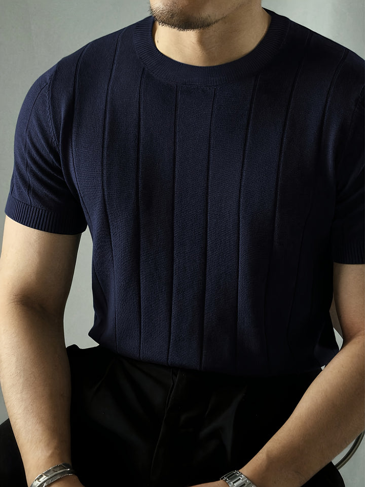 Julius | Ribbed Short-Sleeve Knit Top