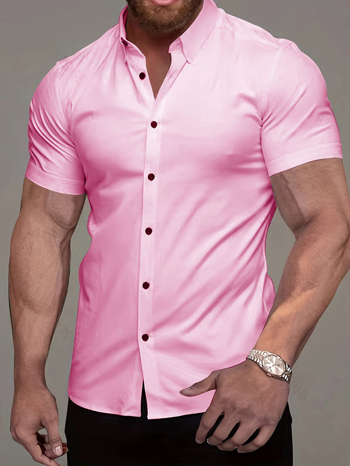 Ashton | Classic Muscle Button Shirt