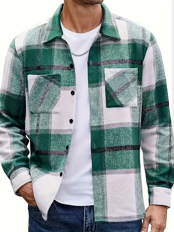 Wade | Rugged Checked Overshirt