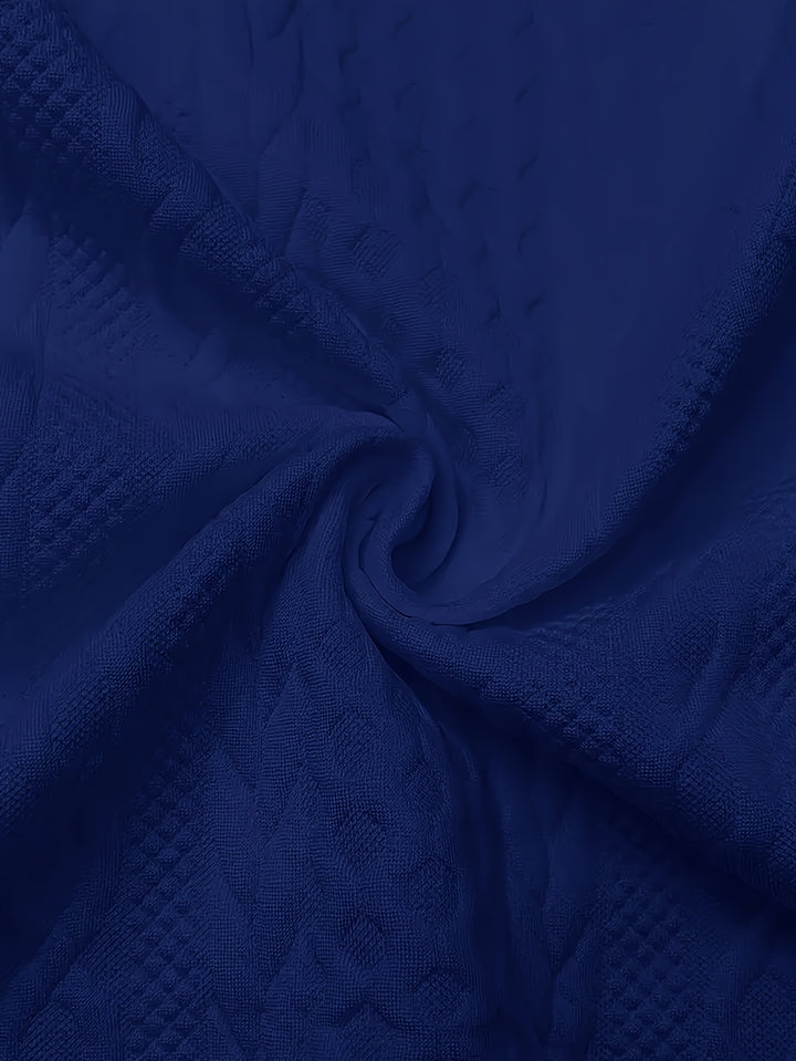 Pearl | Textured Zip-Up Hoodie
