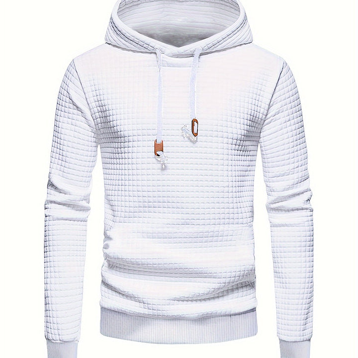 Quentin | Textured Hooded Sweatshirt
