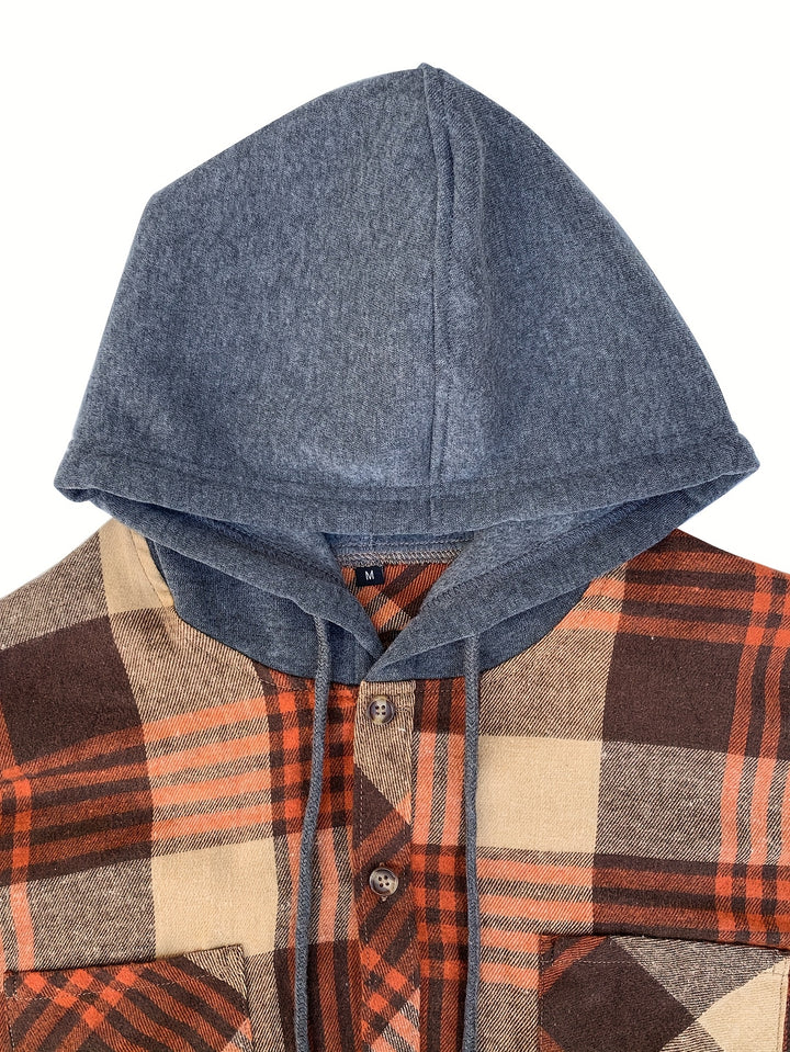 Byron | Rugged Hooded Shirt