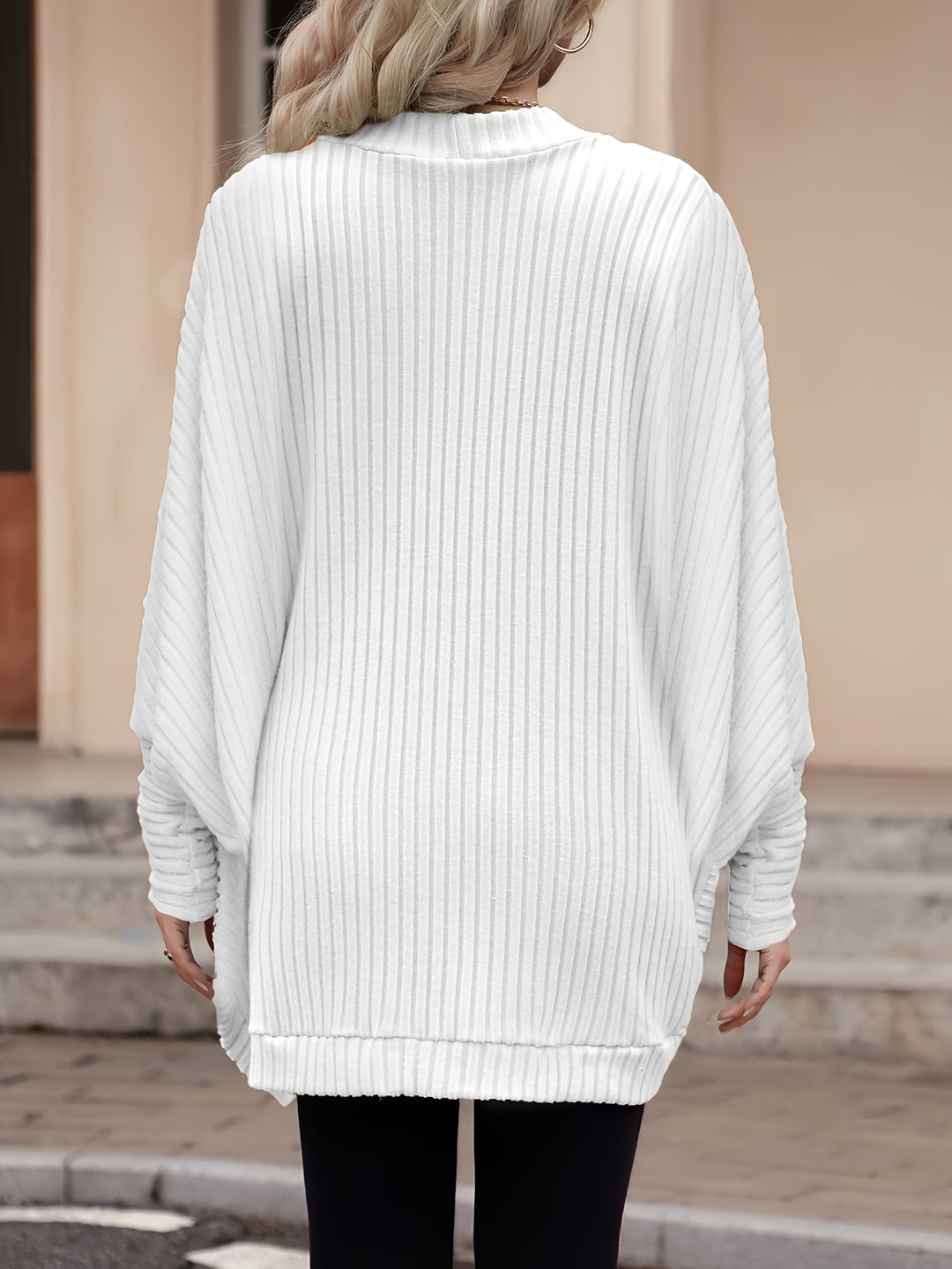 Maeve | Relaxed Open-Front Cardigan