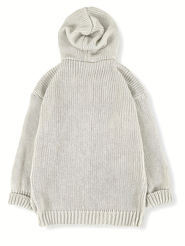 Faye | Cosy Hooded Cardigan