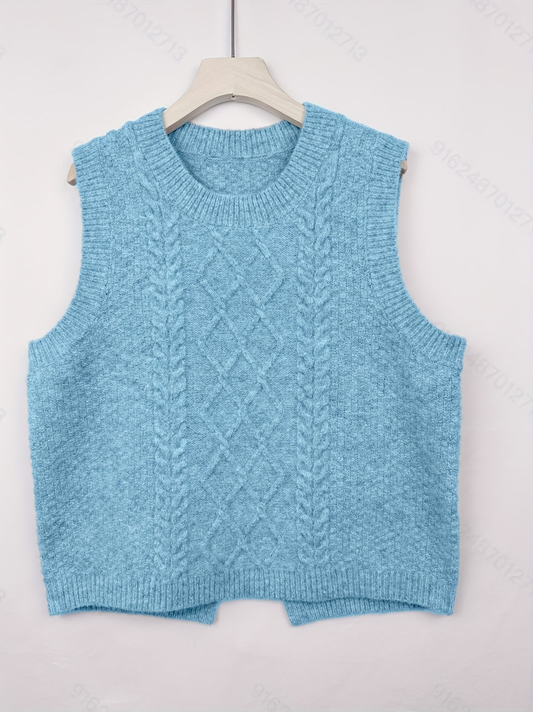 Eliza | Cable-Knit Vest