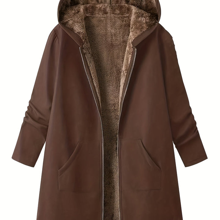 Fern | Longline Hooded Jacket