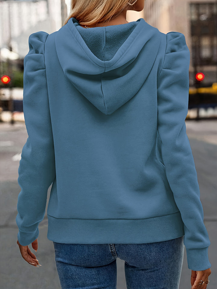 Lenora | Puff-Sleeve Hoodie