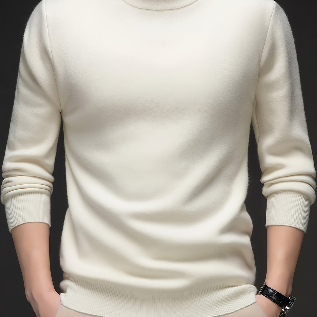 Reuben | Refined Mock-Neck Sweater