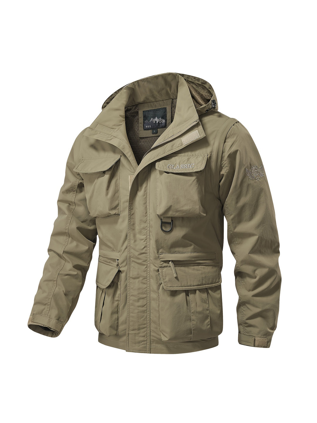 Auden | Detachable-Hood Utility Jacket