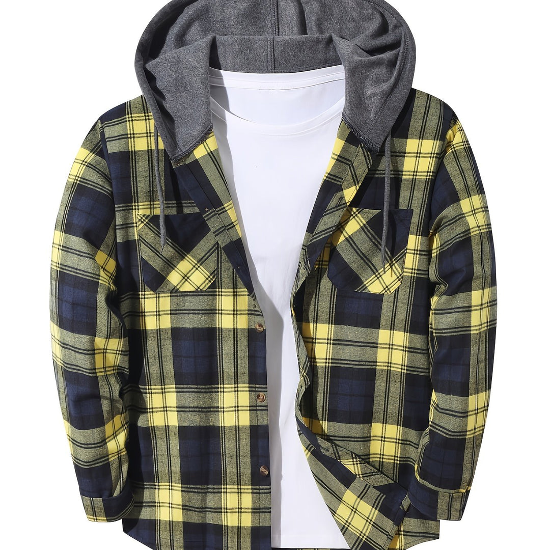 Byron | Rugged Hooded Shirt