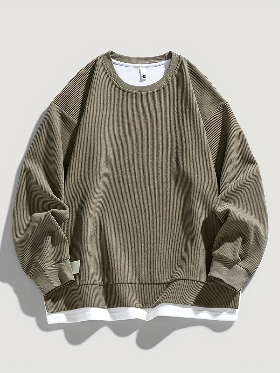Auden | Layered Crewneck Sweatshirt