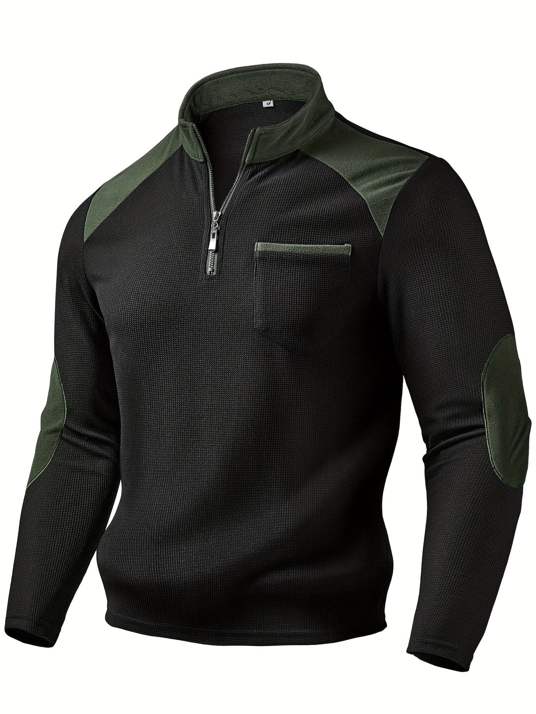 Tristan | Textured Quarter-Zip Pullover