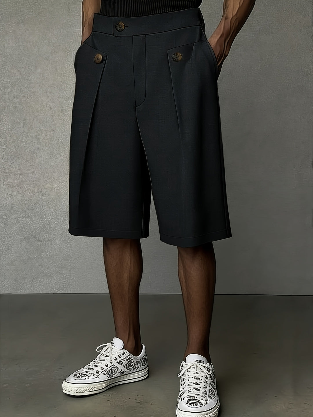 Barnaby | Tailored Pleated Shorts