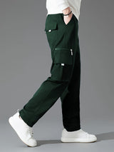 Blake | Retro Style Thickened Loose Cargo Pants
