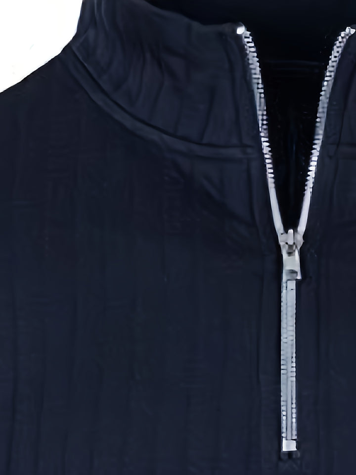 Hayden | Ribbed Quarter-Zip Sweater