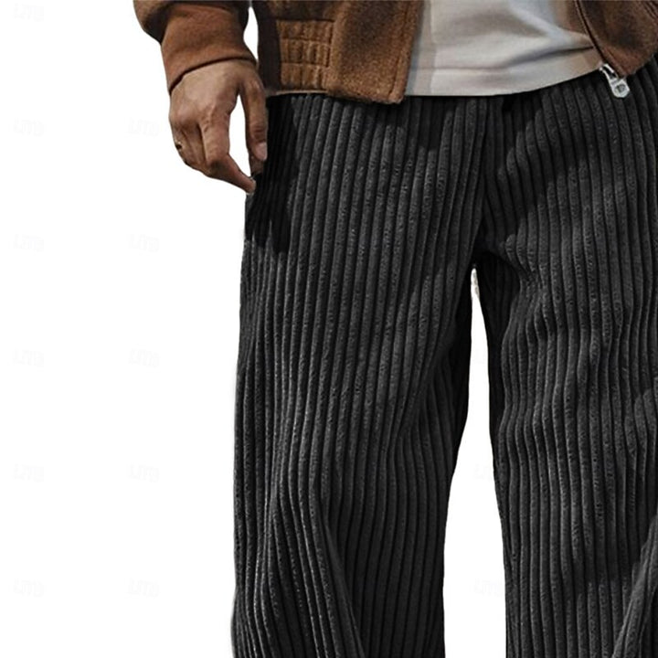 Fraser | Relaxed Ribbed Trousers