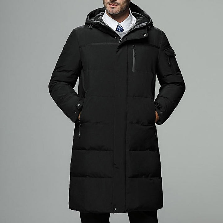 Gilbert | Hooded Longline Puffer Coat
