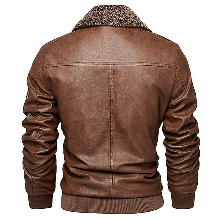 Ellery | Rugged Aviator Jacket