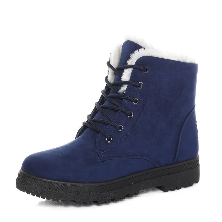 Colette | Cosy Lace-Up Ankle Boots