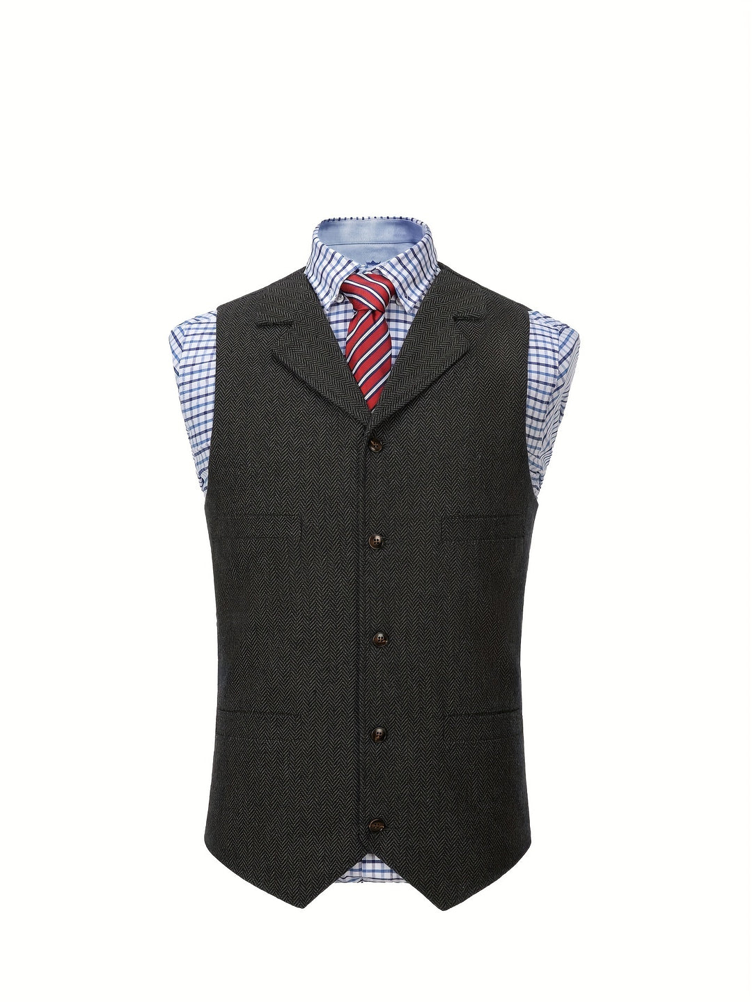 Rhodes | Heritage Herringbone Waistcoat