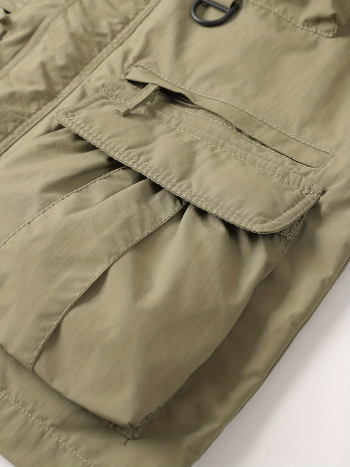 Auden | Detachable-Hood Utility Jacket