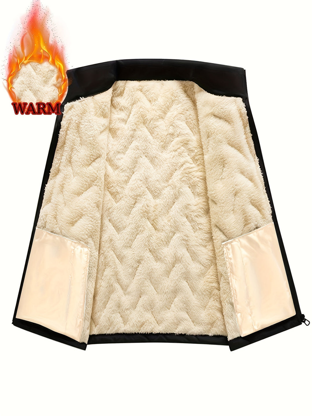 Cole | Cosy Stand-Collar Gilet
