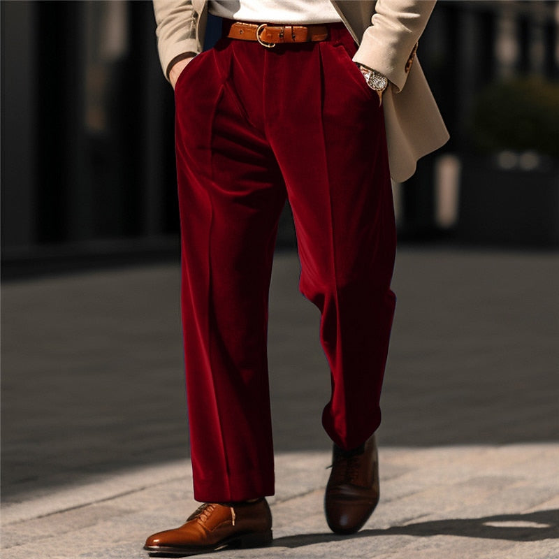 Gareth | Tailored Straight-Leg Trousers