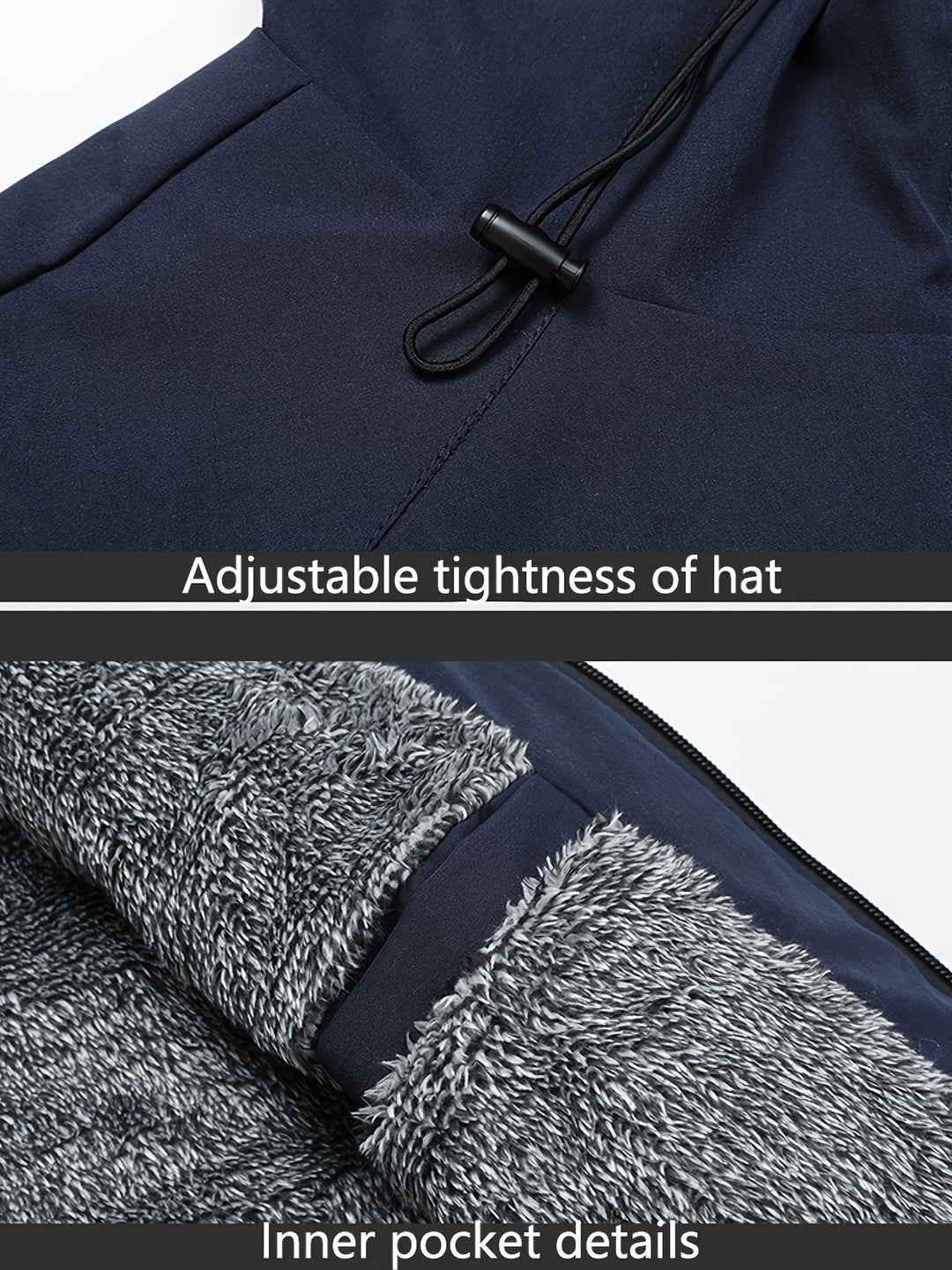 Calvin | Warm Hooded Zip-Up Jacket