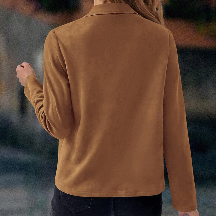 Antonia | Draped Waterfall Jacket