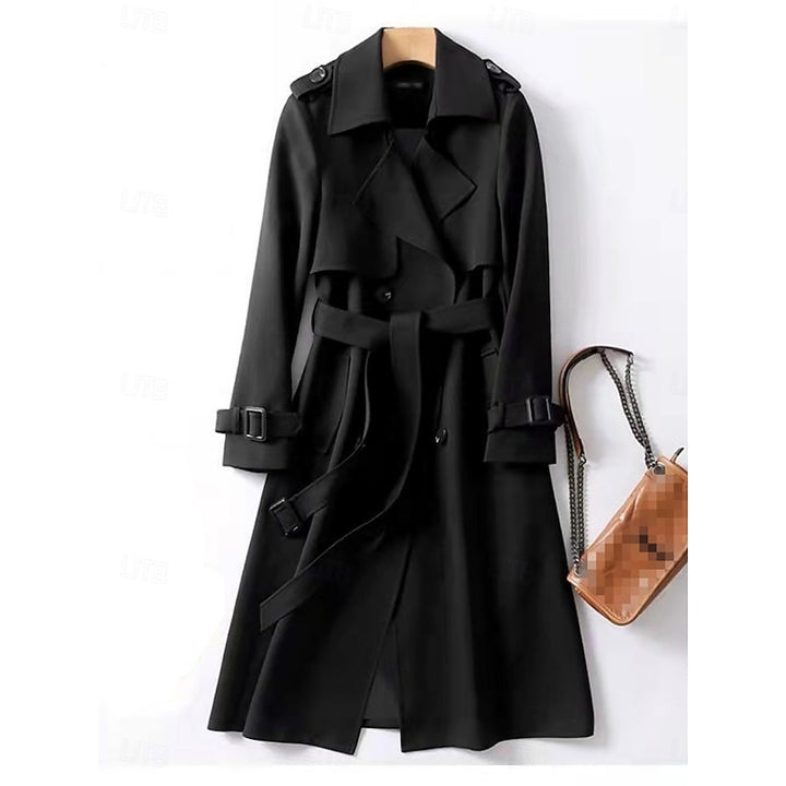 Lillian | Belted Longline Trench Coat