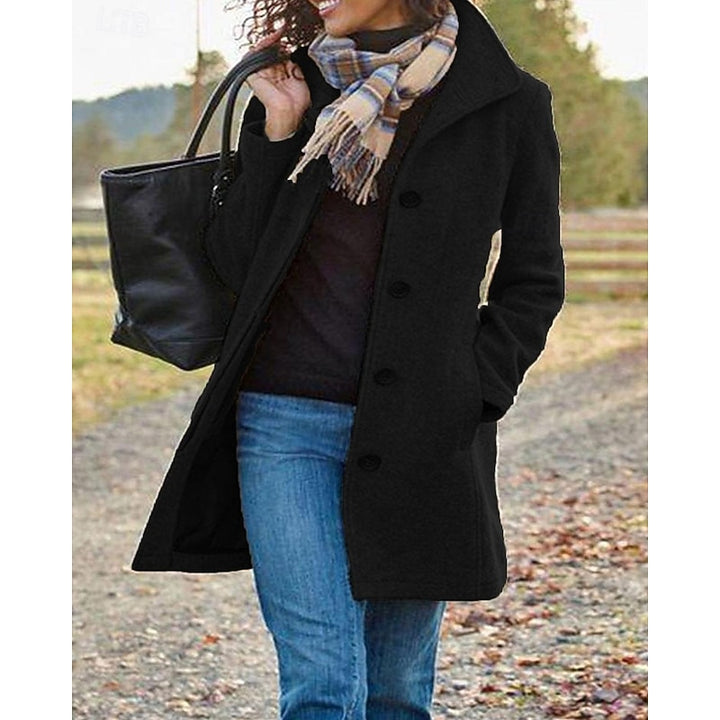 Marina | Timeless Turndown Collar Coat