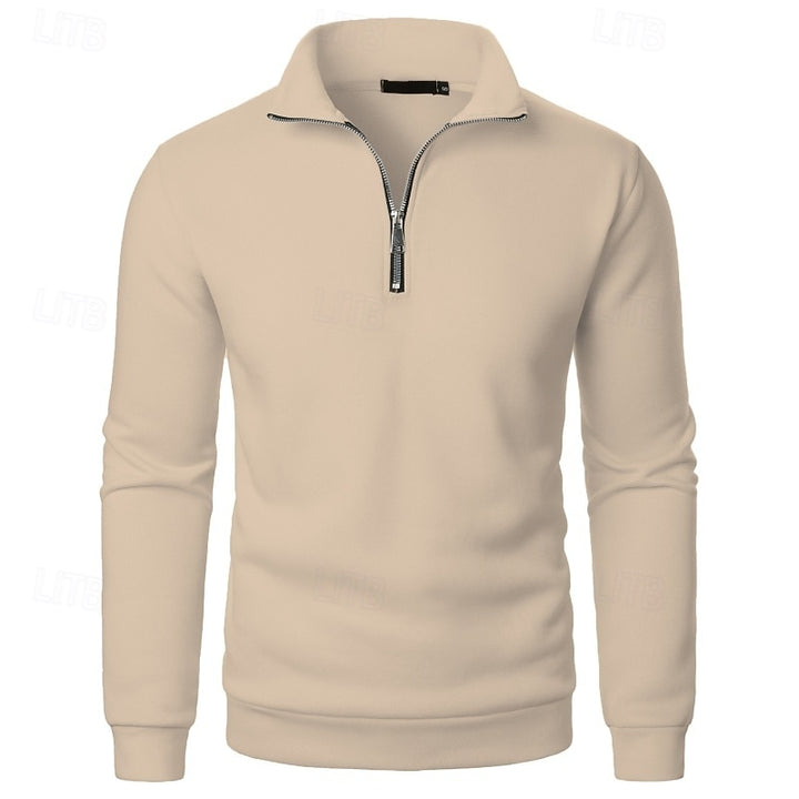 Gerald | Classic Quarter-Zip Pullover