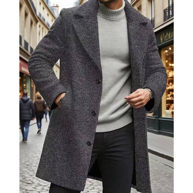 Chester | Refined Long Overcoat