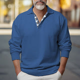 Landon | Polo-Collar Sweatshirt