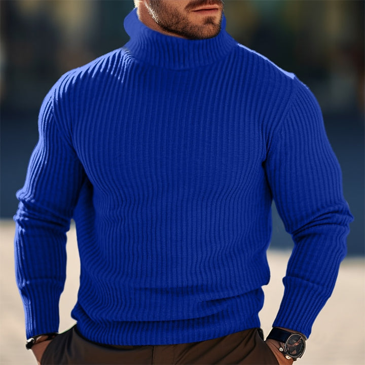 Alaric | Ribbed Turtleneck Sweater