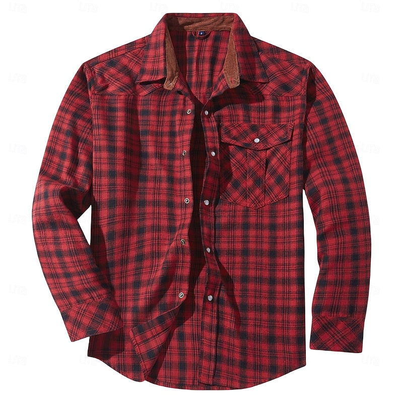 Bellamy | Rugged Checked Overshirt