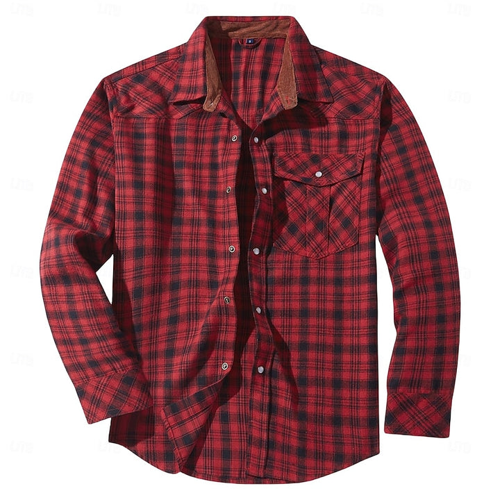Bellamy | Rugged Checked Overshirt