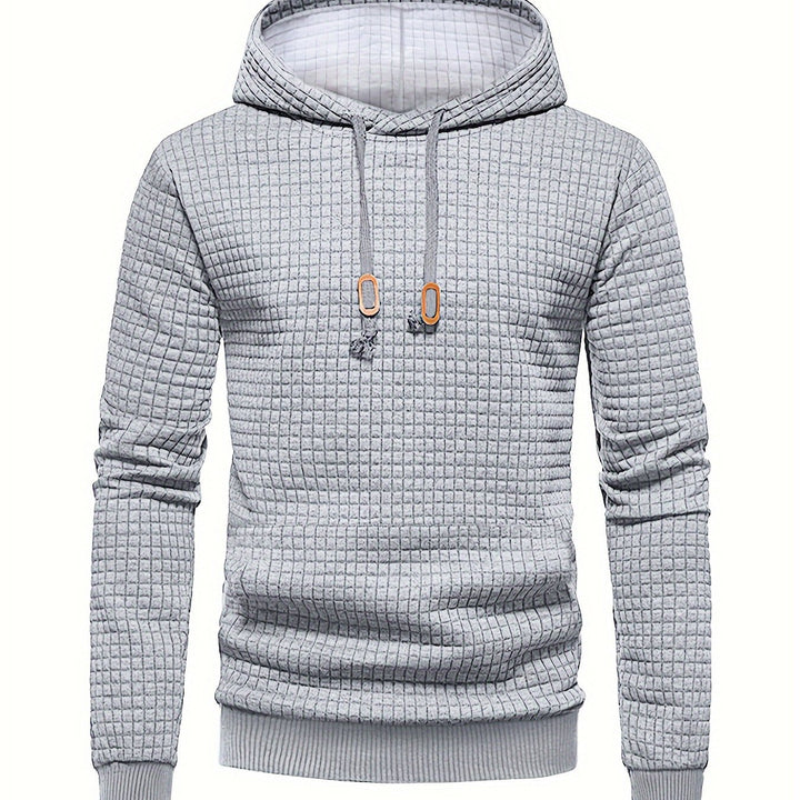 Quentin | Textured Hooded Sweatshirt