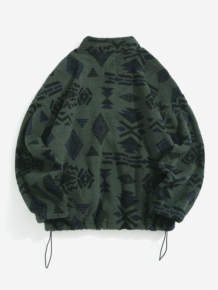 Lorraine | Patterned Zip-Up Jacket