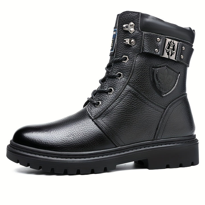 Maddox | Rugged Lace-Up Boots