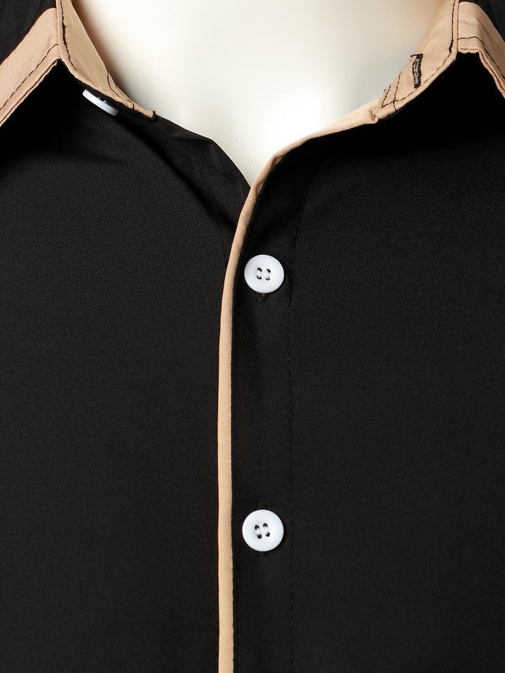 Brooks | Refined Contrast-Trim Shirt