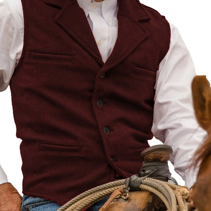 Rhodes | Heritage Herringbone Waistcoat