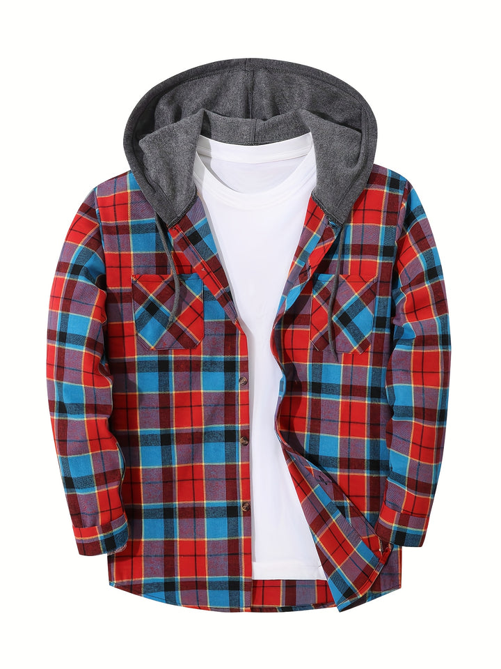 Byron | Rugged Hooded Shirt