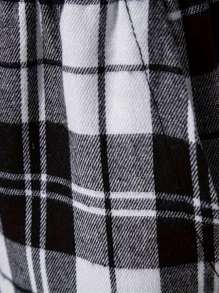Nathaniel | Relaxed Checked Lounge Trousers