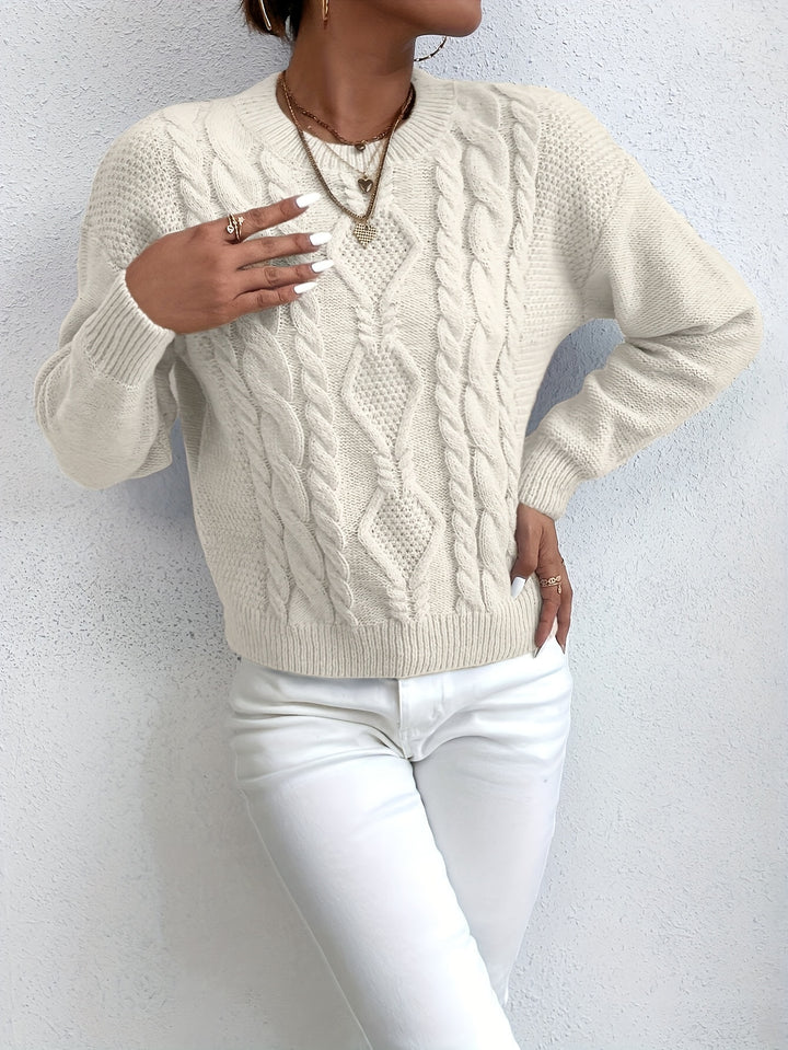 Gwendolyn | Chunky Cable-Knit Jumper