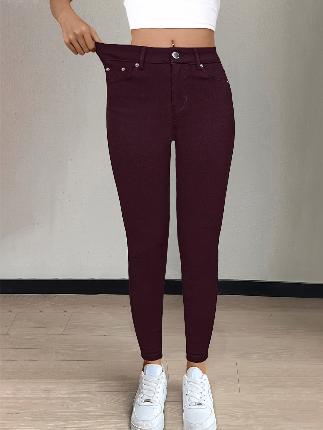Emmeline | High-Waisted Skinny Jeans